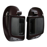 HR3 Black Forest Vented Lower Fairing Kit With 6.5" Speaker Pods For Harley Touring models 2014-2024